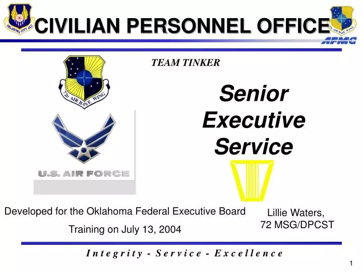 senior executive service