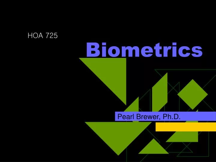 biometrics