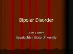 Bipolar Disorder - slide 1
