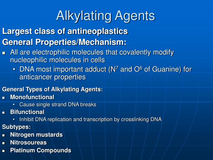 alkylating agents
