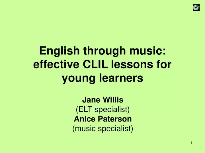 english through music effective clil lessons for young learners