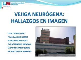 vejiga neur gena hallazgos en imagen