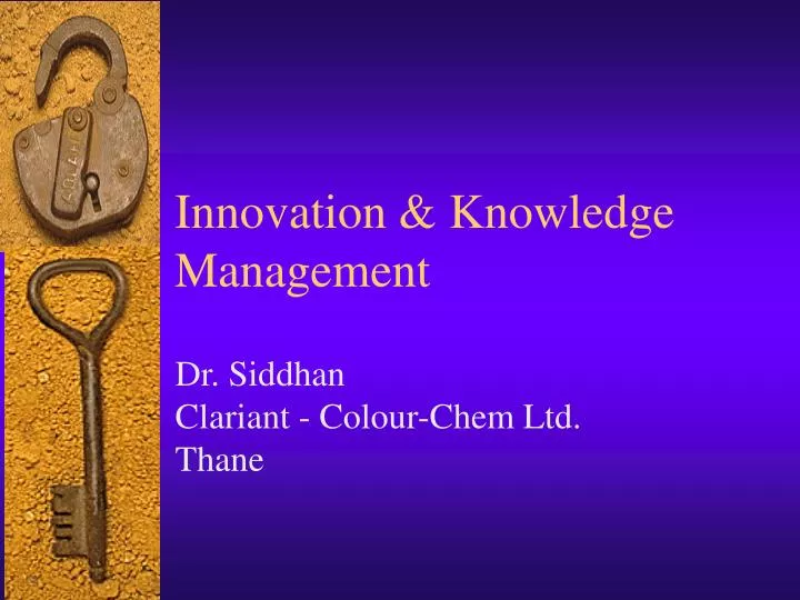 innovation knowledge management