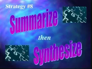 Strategy #8