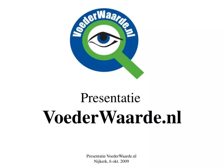 presentatie voederwaarde nl