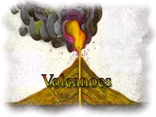 Volcanoes are often cone-shaped, but they can take other shapes too.