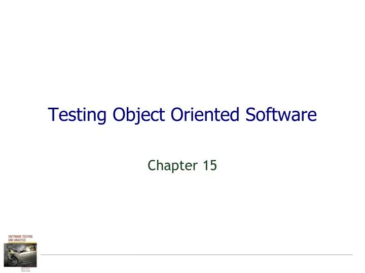 testing object oriented software