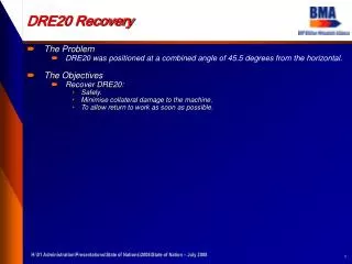 DRE20 Recovery