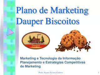 plano de marketing dauper biscoitos