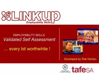 EMPLOYABILITY SKILLS Validated Self Assessment