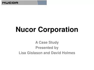 Nucor Corporation