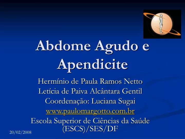 abdome agudo e apendicite