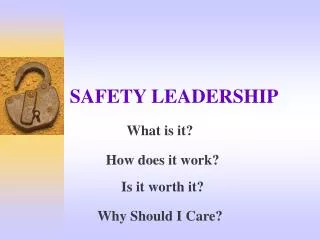 SAFETY LEADERSHIP