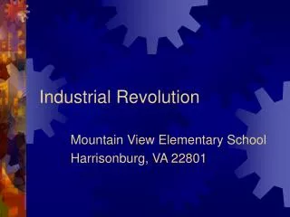 Industrial Revolution