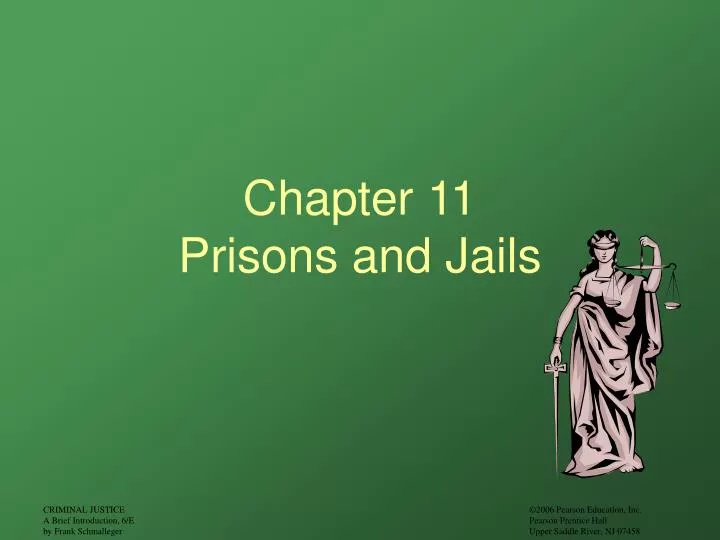 chapter 11 prisons and jails