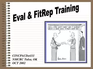 Eval &amp; FitRep Training