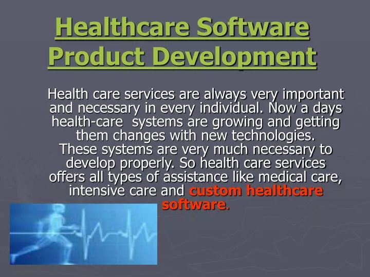 healthcare software product development