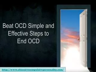 beat ocd: simple and effective steps to end ocd