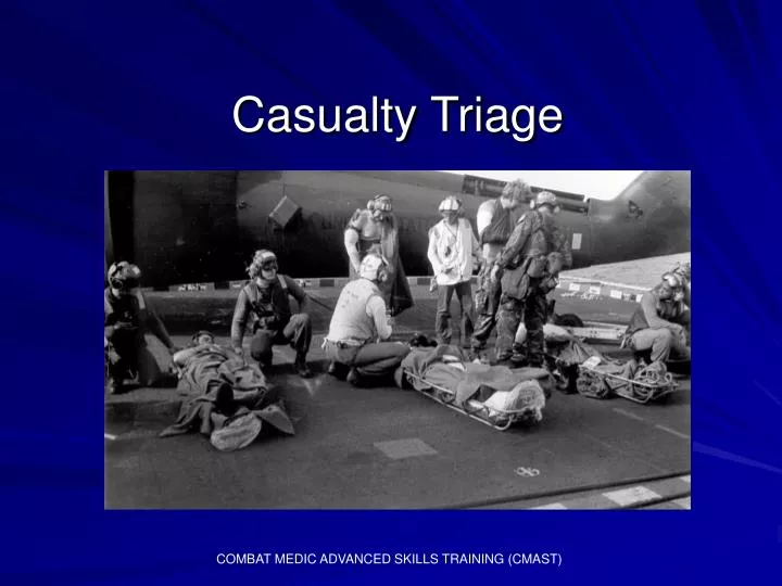 casualty triage