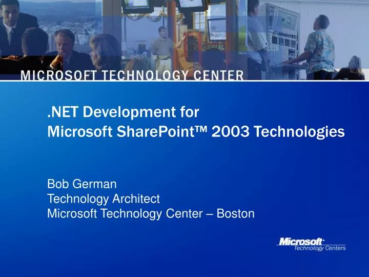net development for microsoft sharepoint 2003 technologies