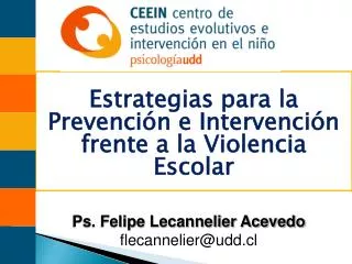 estrategias para la prevenci n e intervenci n frente a la violencia escolar