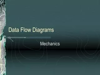 Data Flow Diagrams