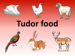 Tudor food