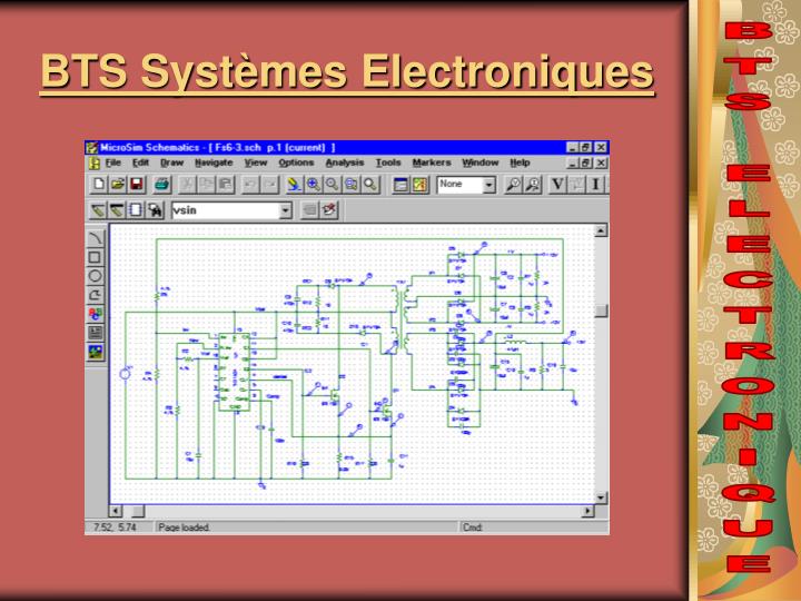 bts syst mes electroniques