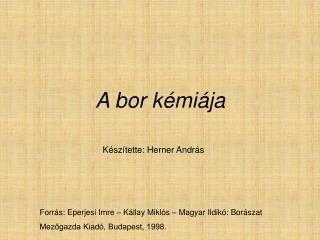 a bor k mi ja
