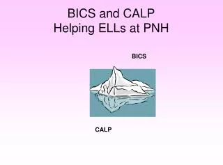 BICS and CALP Helping ELLs at PNH