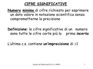 cifre significative