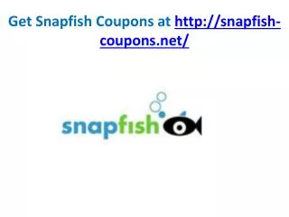 snapfish coupons