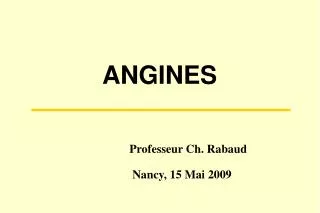 ANGINES