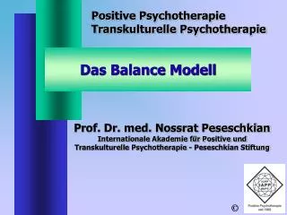das balance modell