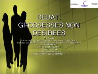 debat grossesses non desirees