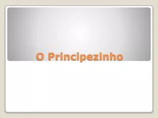 o principezinho