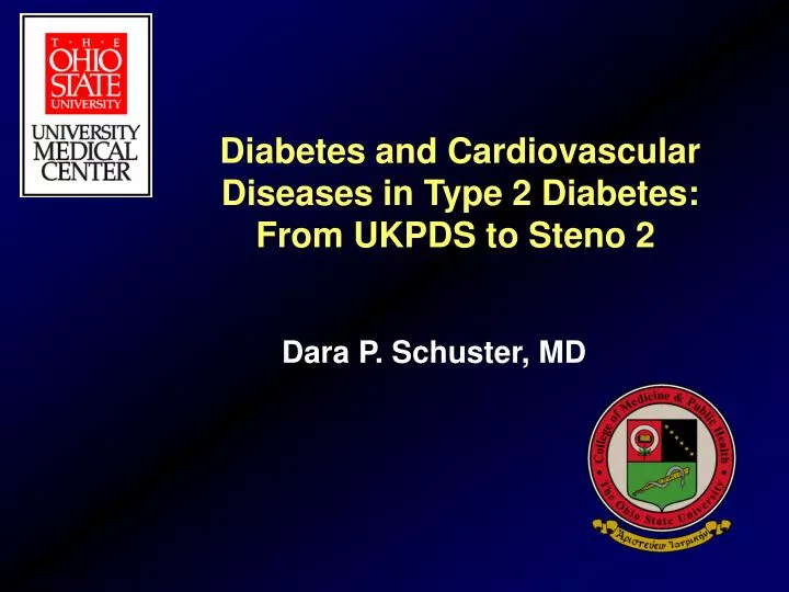 diabetes and cardiovascular diseases in type 2 diabetes from ukpds to steno 2