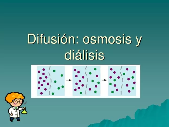 difusi n osmosis y di lisis