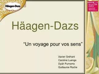 un voyage pour vos sens