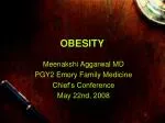 OBESITY - slide 1