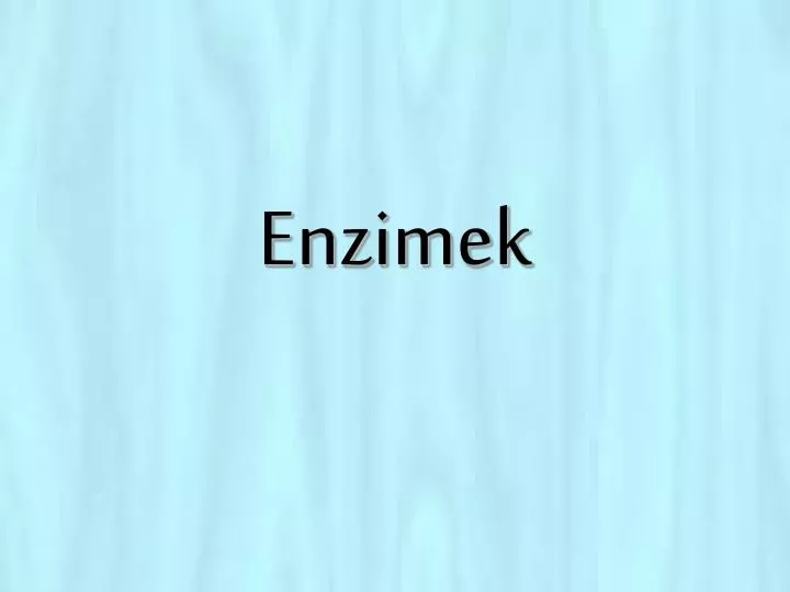 enzimek