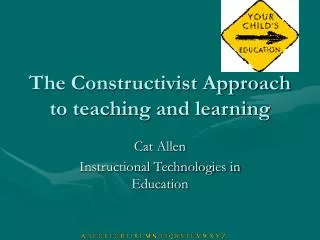 the constructivist approach to teaching and learning