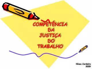 compet ncia da justi a do trabalho
