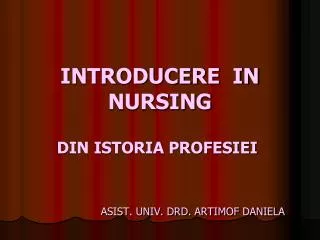 introducere in nursing