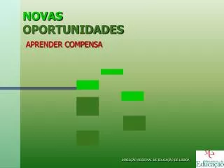 novas oportunidades aprender compensa