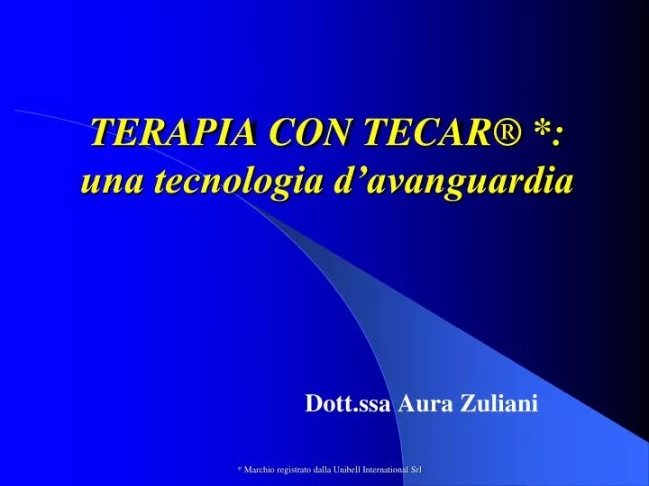 terapia con tecar una tecnologia d avanguardia