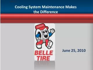 Cooling System Maintenance Makes the Difference