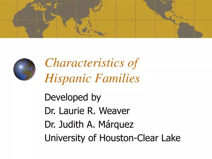 characteristics of hispanic families