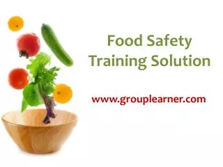 Food Safety Training Solution