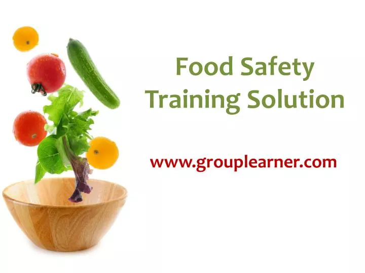 food safety training solution